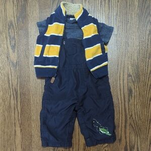 Navy Vest Outfit - 3 Month Size